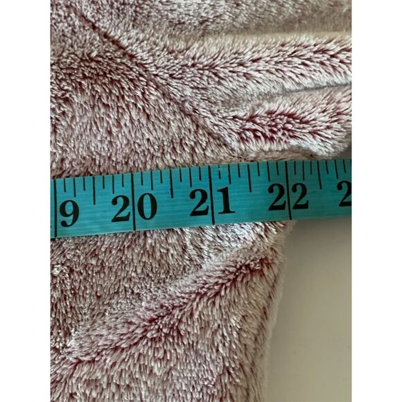 Member's‎ Mark Women's Cozy Plush Pullover Hoodie Wine/Cream Size S - Picture 11 of 13